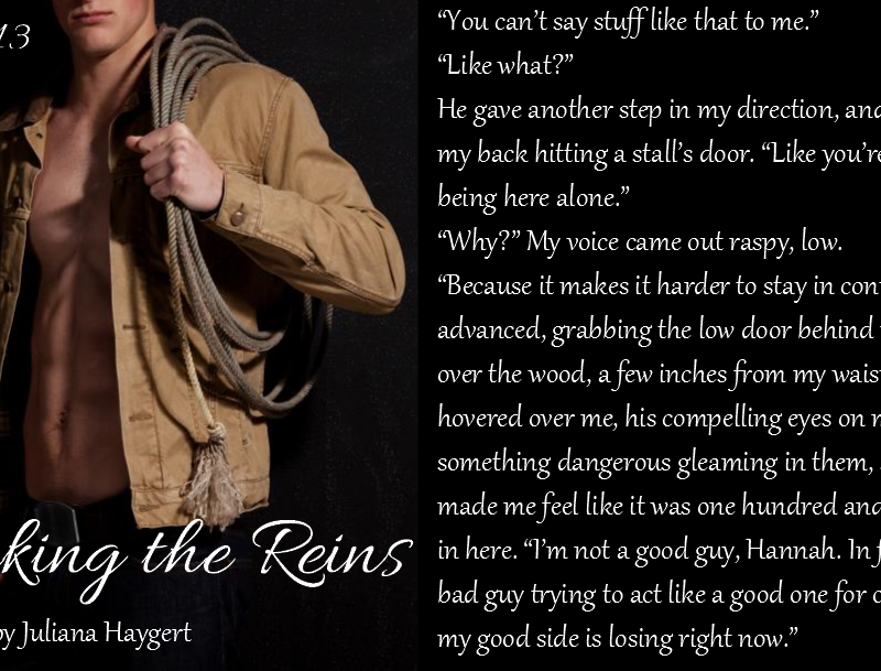 Breaking the Reins is live!