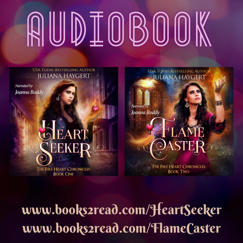 Flame Caster is out in Audiobook