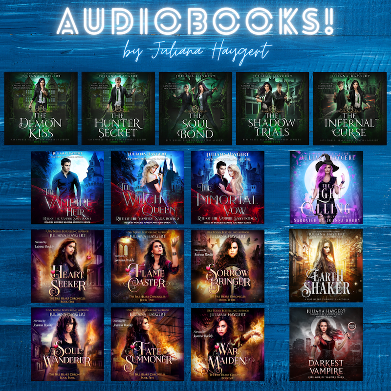 New Audiobooks!